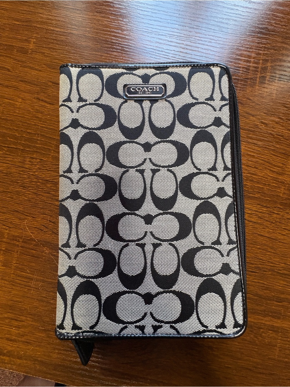 Coach Black Signature IPad Mini Case (tablet/ ereader)